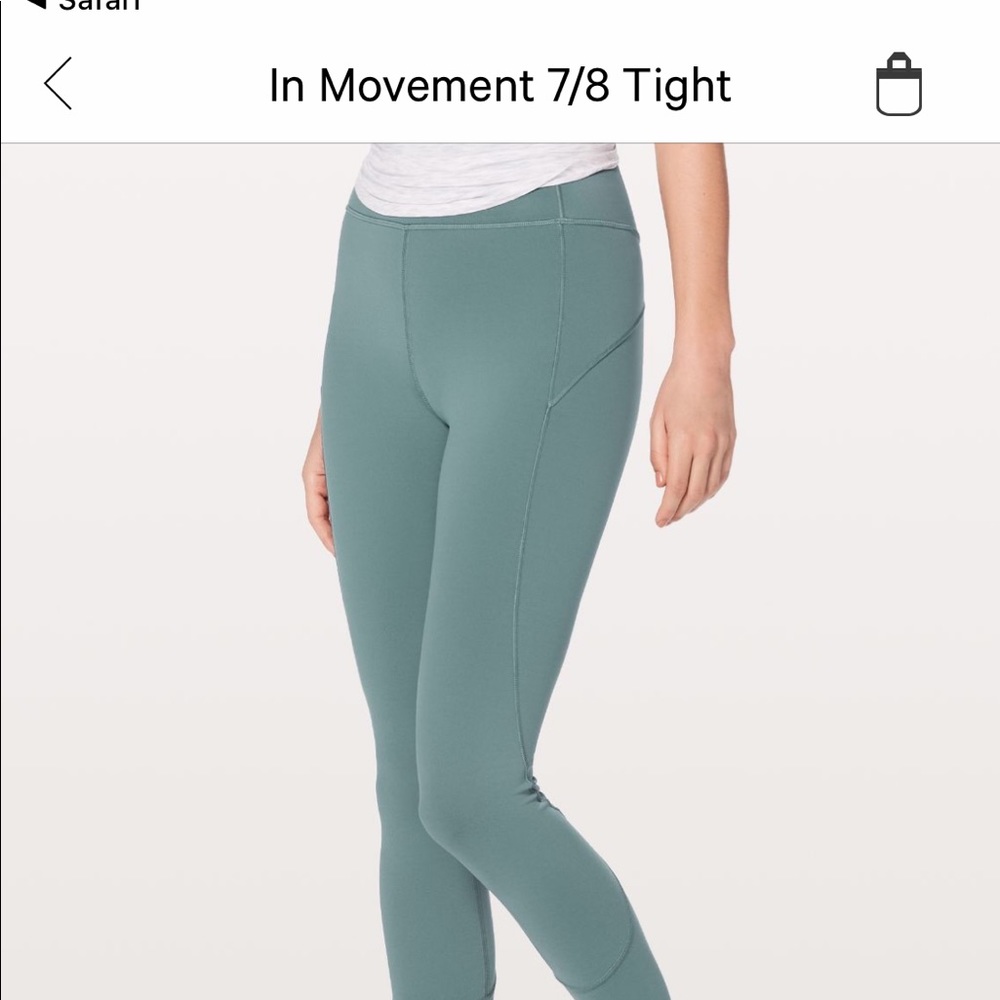 In movement 7/8th mystic green size 4